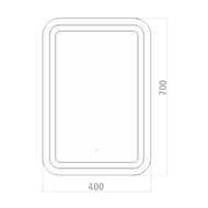 ������� Silver Mirrors ������-4 (400�700) LED-���������, ������, ������ ��-00001372