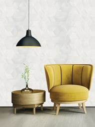 Обои виниловые на флизелине Grandeco Vibes A82902 (1,06х10,05) серые (рул.)