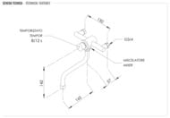 Смеситель порционный для раковины Remer Tempor TE41M, хром — миниатюра 2