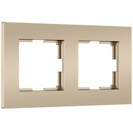 Рамка на 2 поста Werkel Slab (шампань софт) W0022911