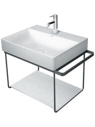 Полка стеклянная для консоли Duravit DuraSquare 570х310 рисунок линии 0099688200