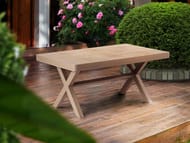 Стол B:RATTAN Manhattan (168x98x76) капучино