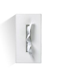 Салфетница Decor Walther KB 40 имитация кожи, цвет: белый 0839950