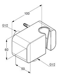 ��������� c��������� KLUDI A-QA DN15 � ���������� ��� ����, ���� 6556005-00