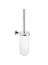 Ершик для унитаза Nicolazzi Minimale 1490MCR настенный, белая керамика/хром