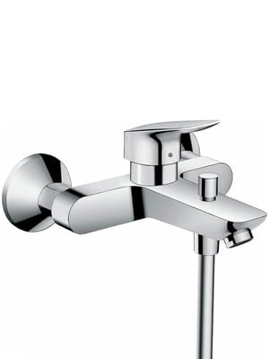 Смеситель Hansgrohe Logis 71400000 для ванны/душа, настенный, однозахватный, излив 194мм