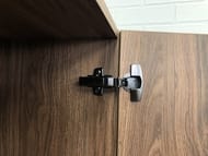 Шкаф-колонна COMFORTY Бордо-40 (400х1600х320) подвесной, дуб темно-коричневый матовый 00-00007266