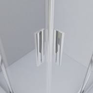 Душевой уголок Vincea Garda 900х900х1900 профиль черный, четверть круга VSQ-1G900CLB — миниатюра 3