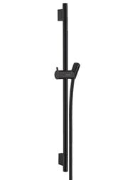 Уценка! Штанга для душа Hansgrohe Unica'S Puro 65 см черный матовый 28632670 - уценка. — миниатюра 1
