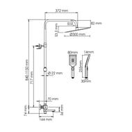 ������� ������� WasserKRAFT A199.262.201.BG Thermo �� ���������� ��������� ��� �����, �����. ������