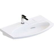 Раковина KERAMA MARAZZI RIVA мебельная, с крепежом (475х150х193), белая глянцевая RV.wb.80