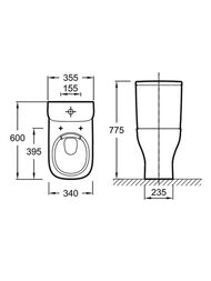 ������-������� � ������ Jacob Delafon STRUKTURA (600�340�775) ������������ UJI102-00+ETE212-00