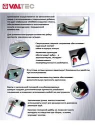 Кронштейн стальной одинарный 1.1/2" 47-52 мм с резиновым уплотнением RUS.833.08