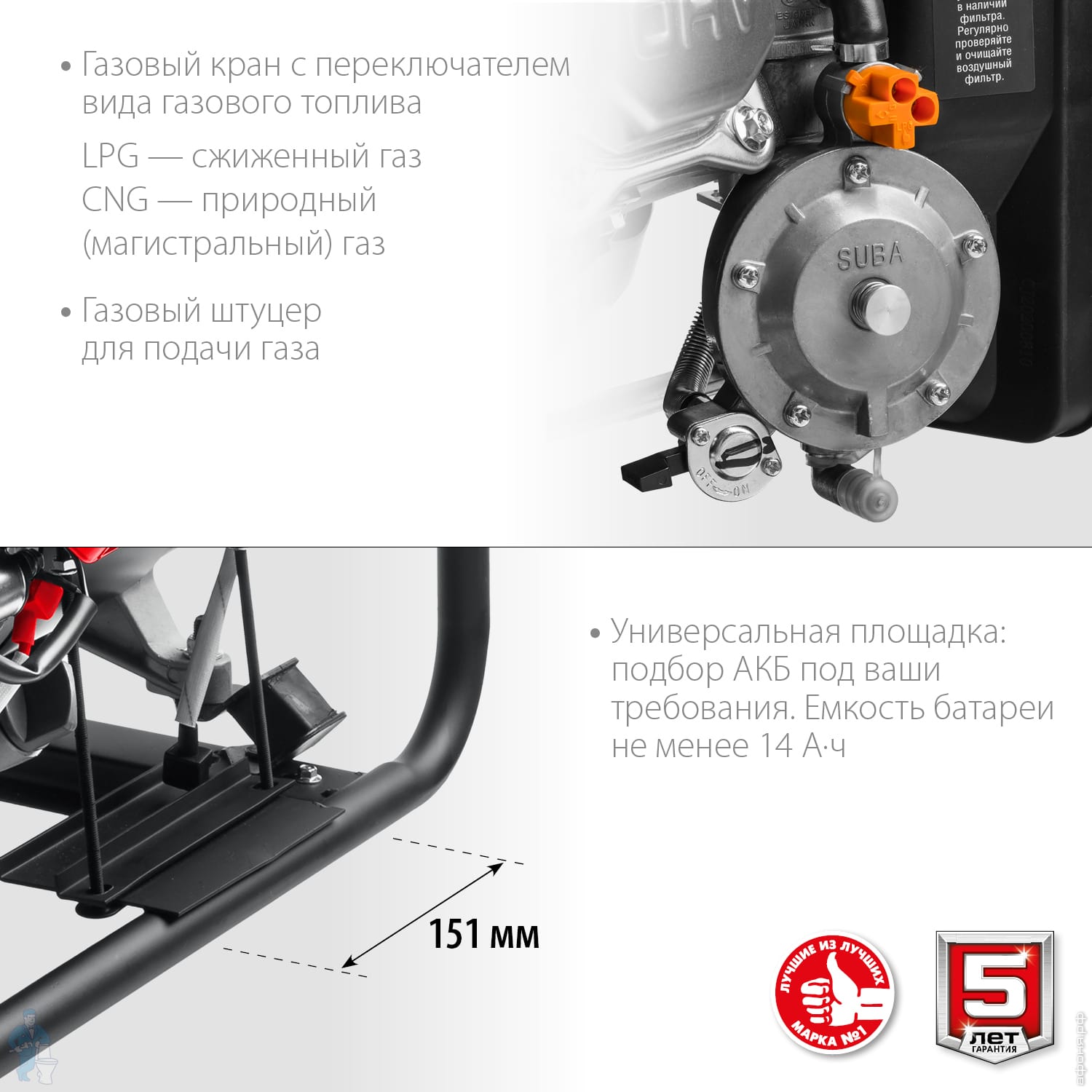 Генератор зубр 5500