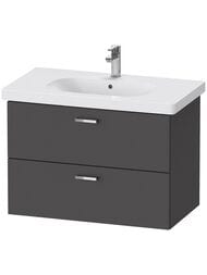 ����� ��� �������� Duravit XBase 800�560�458 ���������, 2 �����, ������ ������� XB619004949