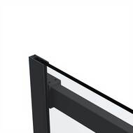 Душевой уголок Vincea Como Soft 1400x1950x900 VSR-1CS9014CLB прямоугольная черный — миниатюра 10