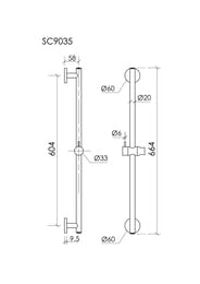 ������� ������ SANCOS �� ������, ������ ���., SC9035MB