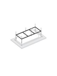 ������ ��� ����� VAGNERPLAST (1800�700) VPK18070