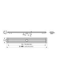 ������� ����� Alcaplast Modular APZ13-950 ��� ������ L=950�� �=54�� ��� �������