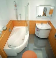 ����� ��������� RAVAK ROSA 95 150�95 P �����