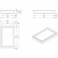 �������� BORA Classic 2.0 (770�515) �������� �������� + ������ + ������� CKA2FIT
