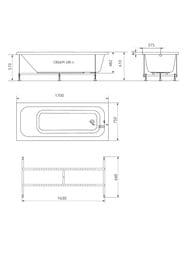 ����� ��������� Triton ���� (1700�750) � ��������, �����. ������� � ������-��������� V150+V153+V149_1 +CK60PF