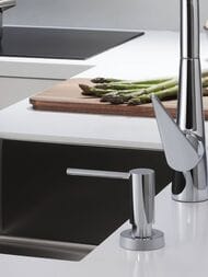 Hansgrohe Дозатор встраиваемый в столешницу 500мл хром 40448000 — изображение 4