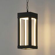 Уличный подвесной светильник Elektrostandard Frame 1528 TECHNO LED a072091, черный