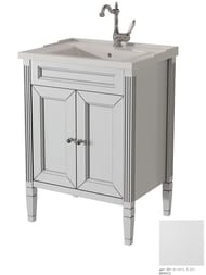 Тумба под раковину Caprigo Альбион Промо 60 bianco 615х870х472 33310-021.000.00.05