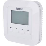 Терморегулятор STOUT ST-295v3 проводной, ЖК-дисплей, белый, STE-0101-029531 — миниатюра 2