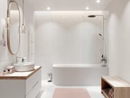 ������� ������� Hansgrohe Pulsify 24230000 Showerpipe 260 1jet � ����������� ��� �����, ����