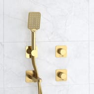 Смеситель для ванны WasserKRAFT Schunter A8251.306.308.285.194.201 с лейкой, матовое золото