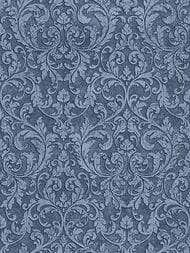Обои виниловые на флизелине Marburg Gloockler Pompoos Provence 35629 (0,53х10,05) синие (рул.)