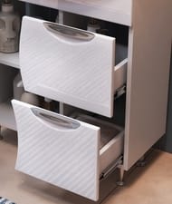 Тумба VIGO Callao 2-70 (715х450х835) под умывальник Балтика-70, белая