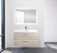 Ручка-скоба для тумбы BelBagno AURORA 221(192) мм, отделка хром матовый 8.1135.192160.42