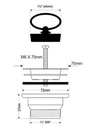 ������ ����������� McAlpine (����. ������� D-70��) � �������, ����� 1 1/2" MRSKW2