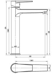 Смеситель ESKO Budapest для умывальника BT25M (BT25)