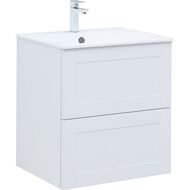 Тумба под умывальник Aquanet Терра 60 (600х500х650) подвесная, белая матовая 313232