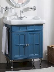 Тумба под раковину Caprigo Борго 60 (610х952х525) напольная, отделка blue 33410-B136
