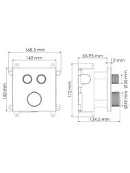 ������� ������� WasserKRAFT Aisch A5548.180.259.285.194.286 Thermo ��� ������, ������� ������