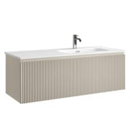Тумба подвесная SANCOS Snob R 1.0 995х445х406, 1 ящик, доводчик, Beige Soft ,SNR1.0100RCE