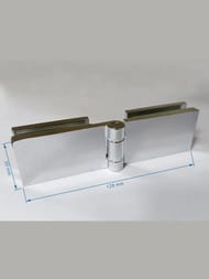 Душевая дверь ABBER Zart AG08090 (900х1950) распашная, стекло 6мм прозрачное/хром — изображение 6