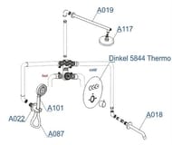 ������� ������� WasserKRAFT A175817 Thermo ������������ ���������, �����, �������/������ ���, ����
