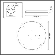 ��������-���������� ���������� Odeon Light Bergi 5064/30L, ������