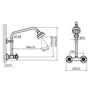 ������� ������� VARION Armaturen ����� 1530 22 2 ��������� � �����. ����-�������, ������, ����. ���