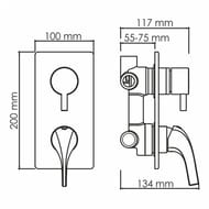 ������� ������� WasserKRAFT A71208  ������������ ���������, �������/������ ���, ������