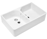 Мойка керамическая Villeroy&Boch O.NOVO 633100R1 (800х500) двойная, белая