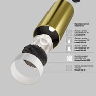 �������� ���������� Maytoni Focus LED (����� ���) TR021-1-12W3K-W-BBS Unity 3000K 12�� 50�, IP20, ������