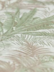 Обои виниловые на флизелине Kerama Marazzi Оазис мотив (1,06х10,05) бежево-зеленые KM6203 (рул.)