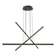 Подвесной светодиодный светильник Odeon Light Rudy 3890/48L, черный